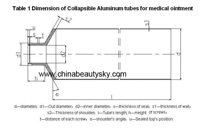 Dia 22mm 25mm 28mm 32mm 35mm 38mm 40g Hair Dye Cream Hair Professional Cream Packaging Auluminum Collapsible Soft Tube