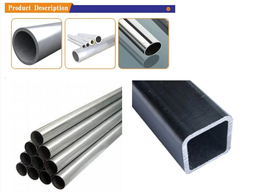 Standard 7000 Series 7075 Aluminum Pipe and Aluminum Tube Square Tube Hollow Tube Rectangular Aluminum Tube Square Flat