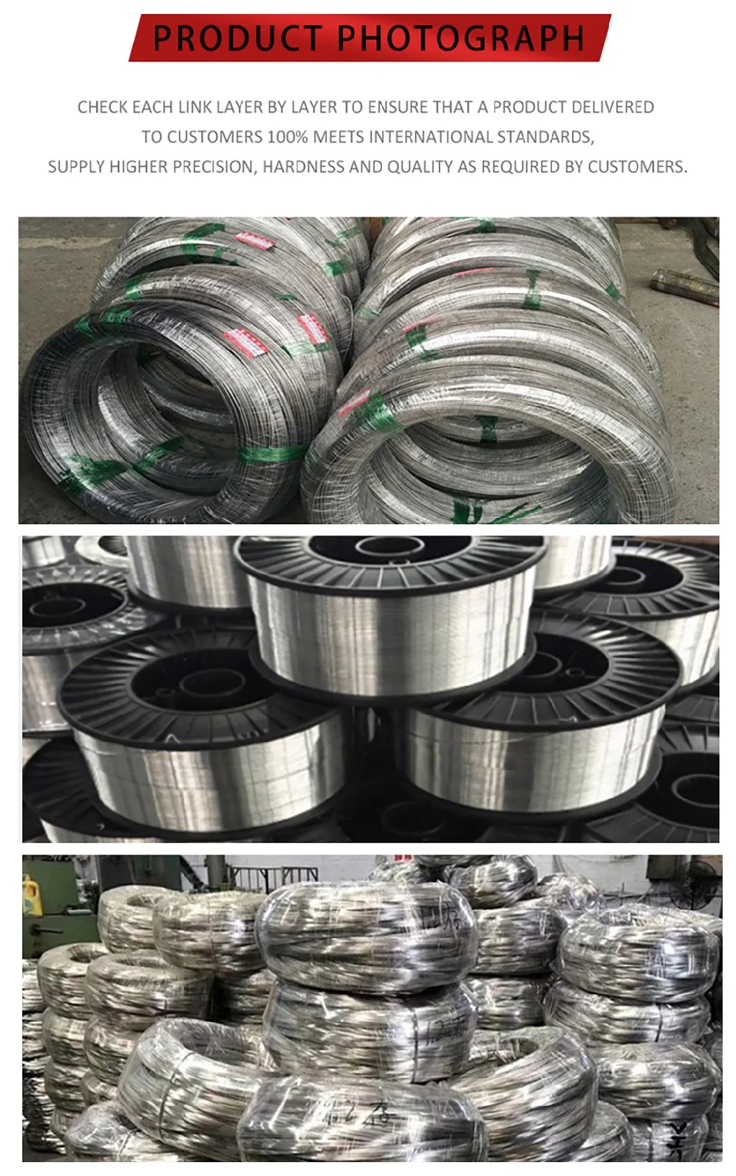 Large Inventory 99.99% Pure 5356 A95356 A95383 A95449 5454 A95454 5554 A95554 Aluminum Wire