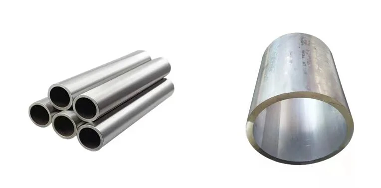 Standard 7000 Series 7075 Aluminum Pipe and Aluminum Tube Square Tube Hollow Tube Rectangular Aluminum Tube Square Flat