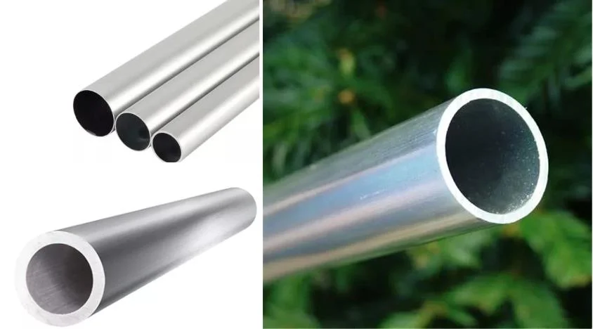 Standard 7000 Series 7075 Aluminum Pipe and Aluminum Tube Square Tube Hollow Tube Rectangular Aluminum Tube Square Flat