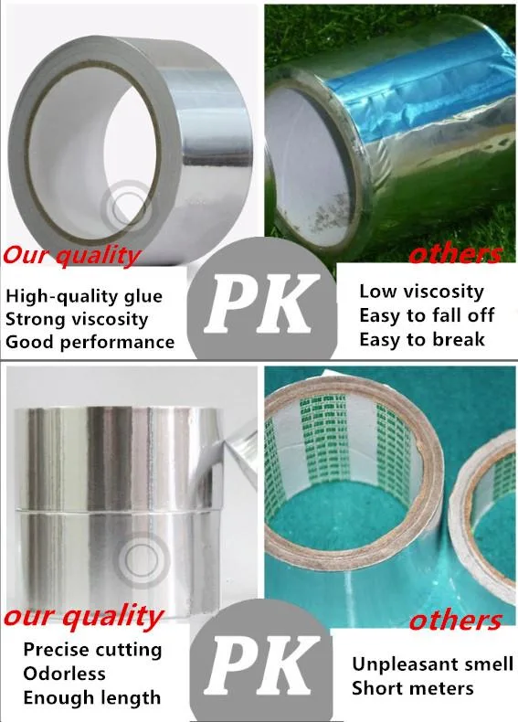 Bulk Sale 36micron Nominal Dead Soft Pure Tape Aluminium Foil Excellent Peel Adhesion Tape Aluminum Foil