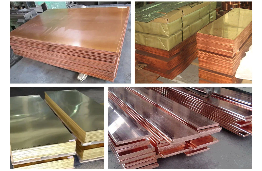 Chinese Hot Sale Customized 99.9% Pure Bronze / Brass T2 Copper /Stainless Steel/Aluminum/Carbon/Galvanized/Alloy/Roofing Sheet