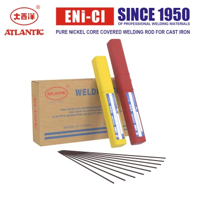 Atlantic Factory Price Chc308 2.5mm Pure Nickel Core Covered Aluminium Welding Rod