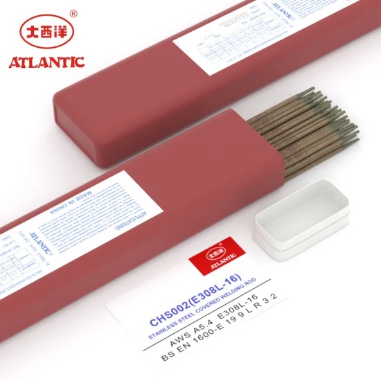 Atlantic Factory Direct 3.2mm Chc308 Eni-Ci Pure Nickel Core Covered Aluminium Welding Rod