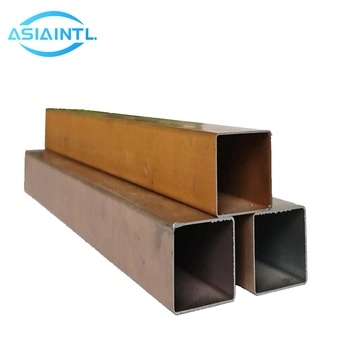 Wood Grain Aluminium Rectangular Tube Aluminium Profile Tube