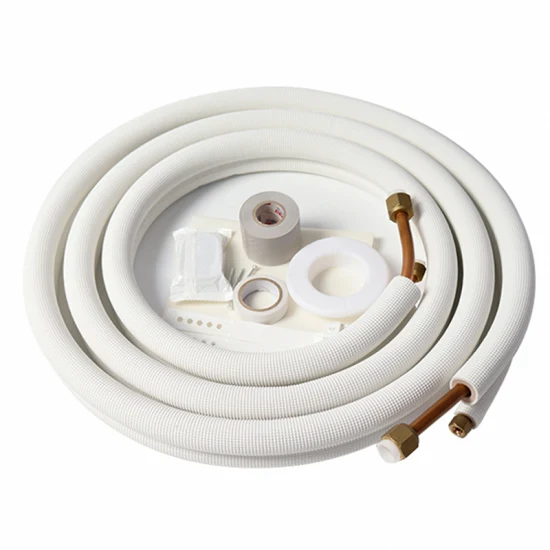 Pair Coils Air Conditioner AC PE Insulated Copper Pipe Tube