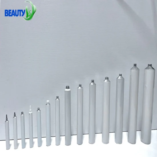 75ml Metal Flexible Packaging Cosmetic Body Care Hair Color Cream Collapsible Aluminum Tubes