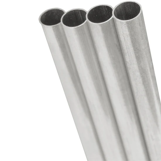 Custom Size Aluminum Alloy Profile Tubes 1145 1100 1050 Alloy Pure Aluminum Round Tube